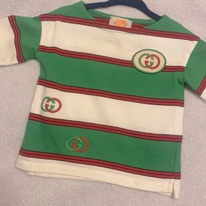 9-12 Months Gucci Long Sleeve, Worn Once.